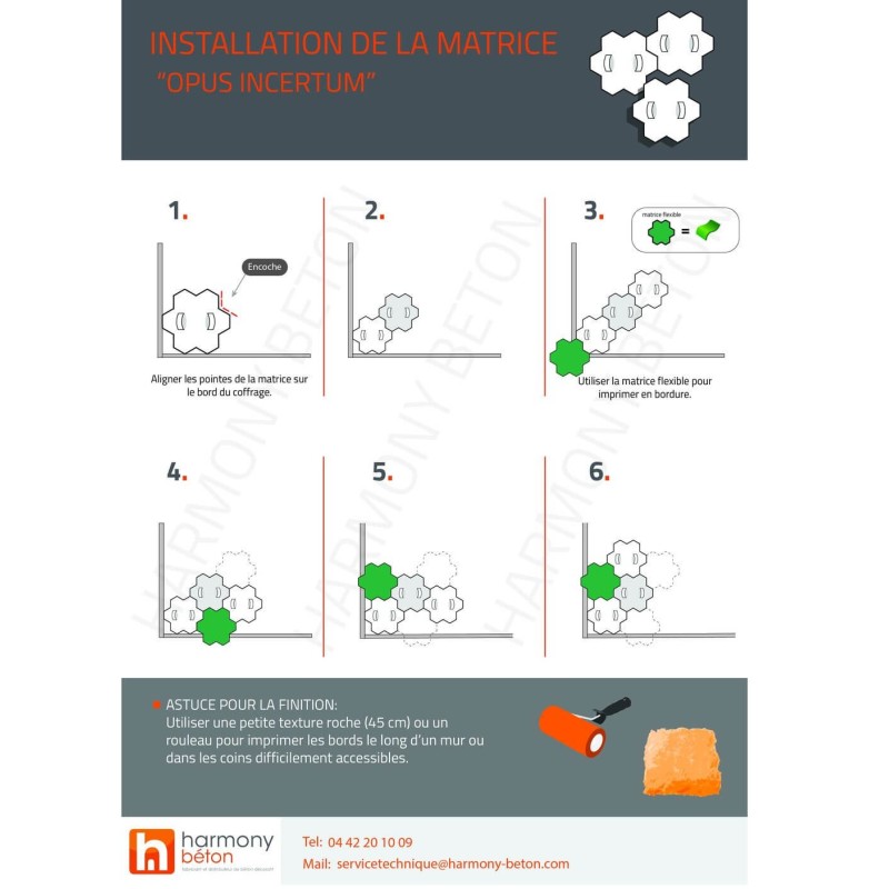 Matrice imitation Opus incertum