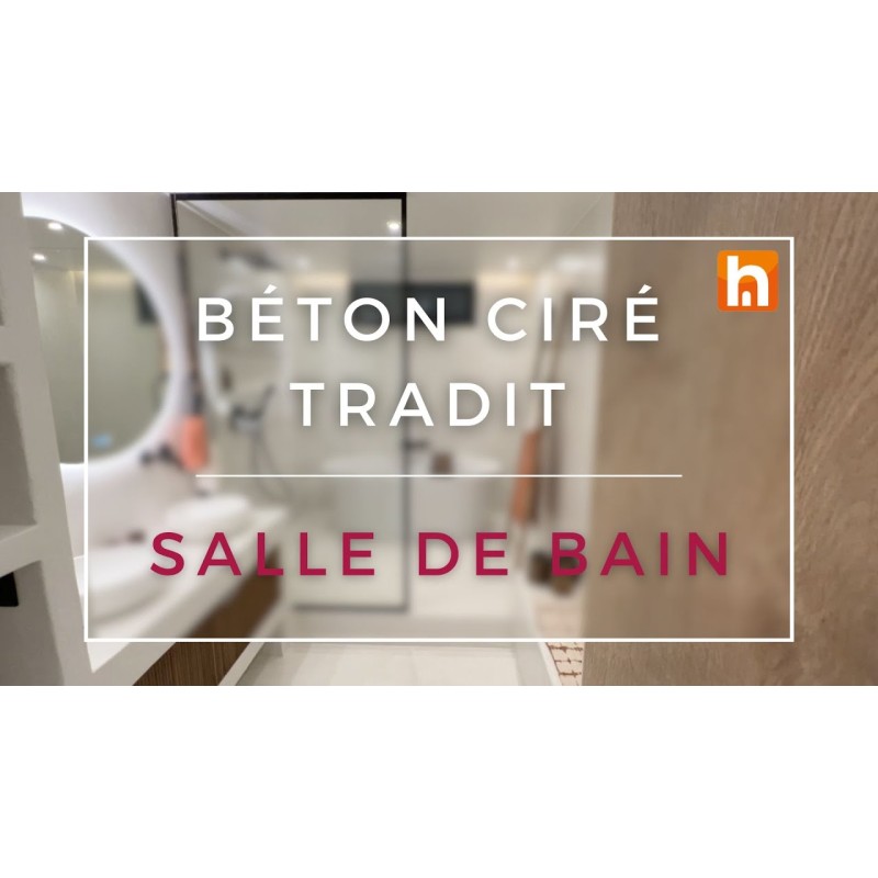 Kit Béton ciré pour Douche ou Plan vasque